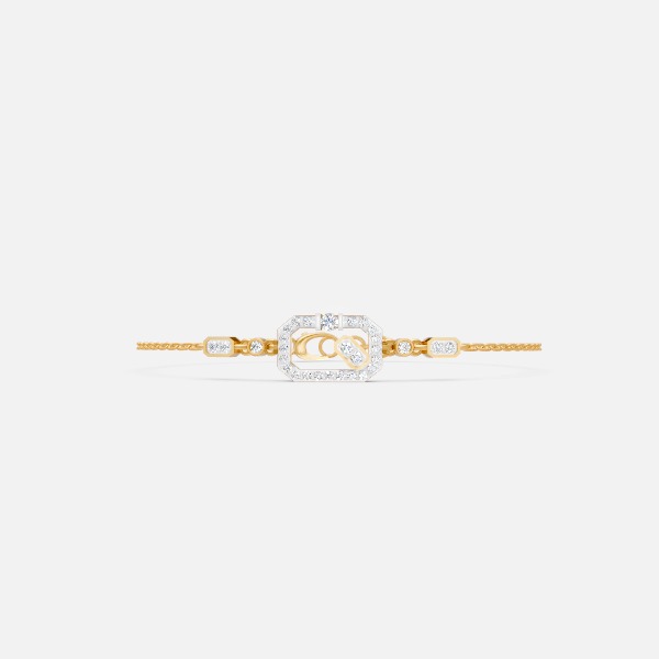 Minimal Radiant Charm Designer Bracelet